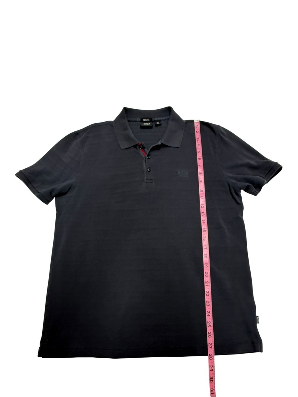 BOSS Hugo Boss Men's XL Navy Blue Polo Shirt
Classic Logo Cotton Golf Casual - Picture 10 of 15